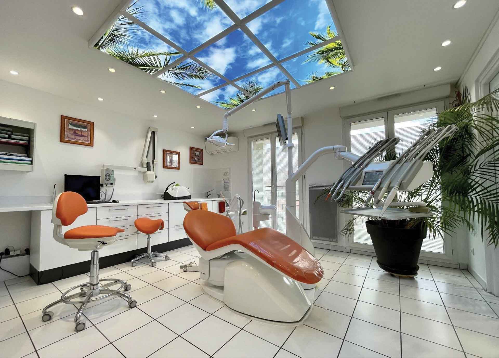 Plafonniers décoratifs en trompe l'oeil