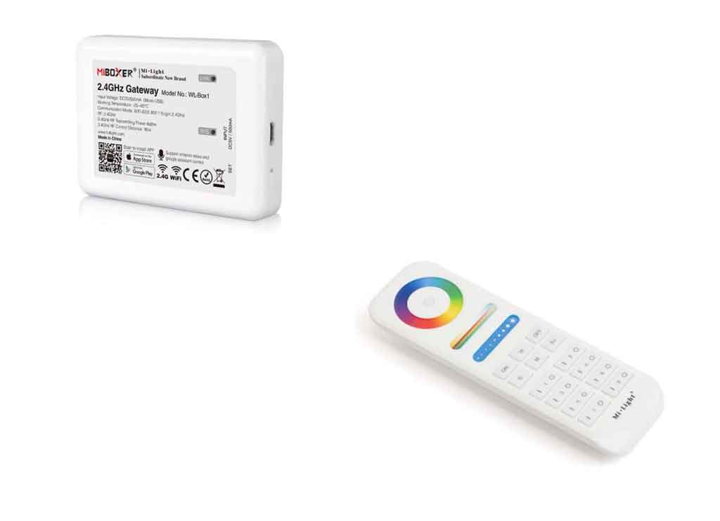 Accessoires : Contrôleur WiFi couleurs - Télécommande RF